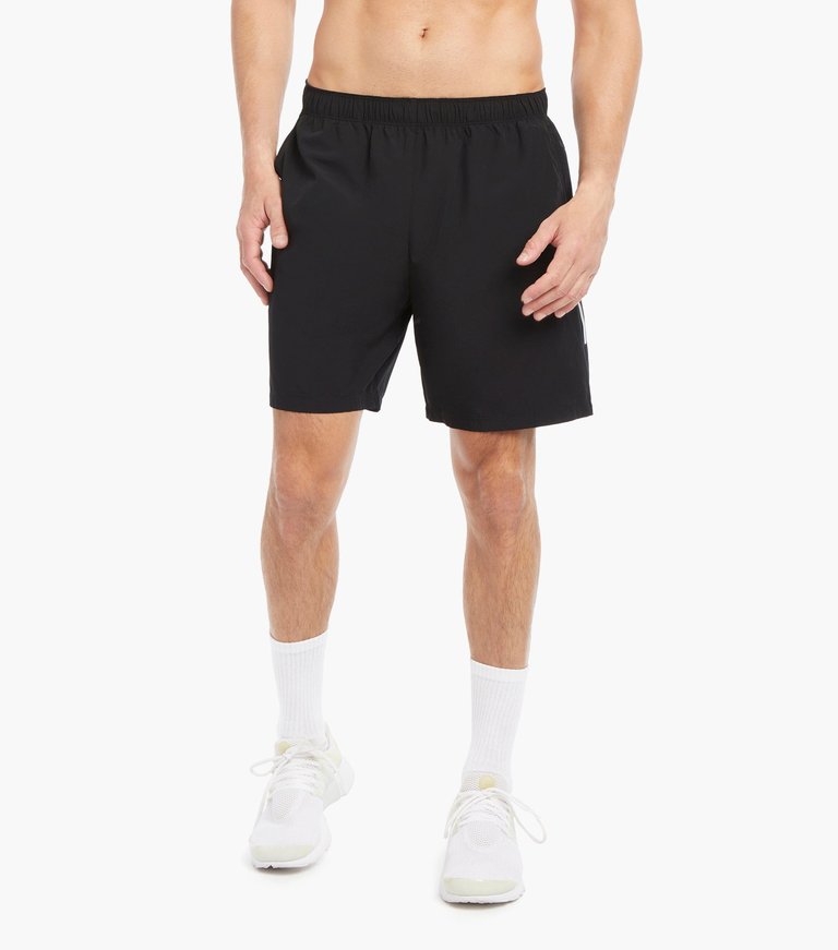 Sport Running Woven Activewear Short - Black - Black