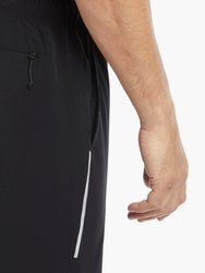 Sport Running Woven Activewear Short - Black