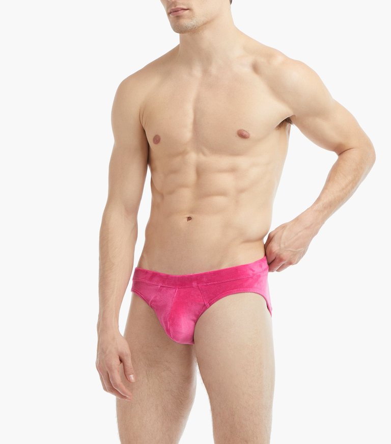 Velour | Sliq Brief - Fuschia Purple - Fuschia Purple