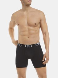 (X) Sport 6" Boxer Brief - Black