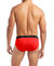 (X) Sport Mesh No-Show Brief 3-Pack - Fiery Red/Electric Blue/Safety Yellow