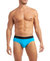 (X) Sport Mesh No-Show Brief 3 Pack - Performance Purple/Shocking Orange/Atomic Blue