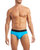 (X) Sport Mesh No-Show Brief 3 Pack - Performance Purple/Shocking Orange/Atomic Blue