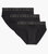 (X) Sport Mesh No-Show Brief - Black - Black