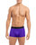 (X) Sport Mesh | No-Show Trunk 3-Pack - Performance Purple/Shocking Orange/Atomic Blue