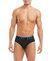 (X) Sport | No-Show Brief 3-Pack - Black W/Electric Blue/Diva Pink/Electric Green