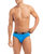 (X) Sport | No-Show Brief 3-Pack - Electric Blue/Shocking Orange/Blue Fish