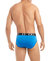 (X) Sport | No-Show Brief 3-Pack - Electric Blue/Shocking Orange/Blue Fish