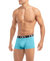 (X) Sport | No-Show Trunk 3-Pack - Electric Blue/Shocking Orange/Blue Fish