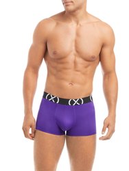 (X) Sport | No-Show Trunk 3-Pack - Safety Yellow/Atomic Blue/Electric Purple