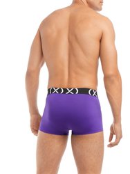 (X) Sport | No-Show Trunk 3-Pack - Safety Yellow/Atomic Blue/Electric Purple