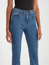 High Rise Split Seam Bell Jeans