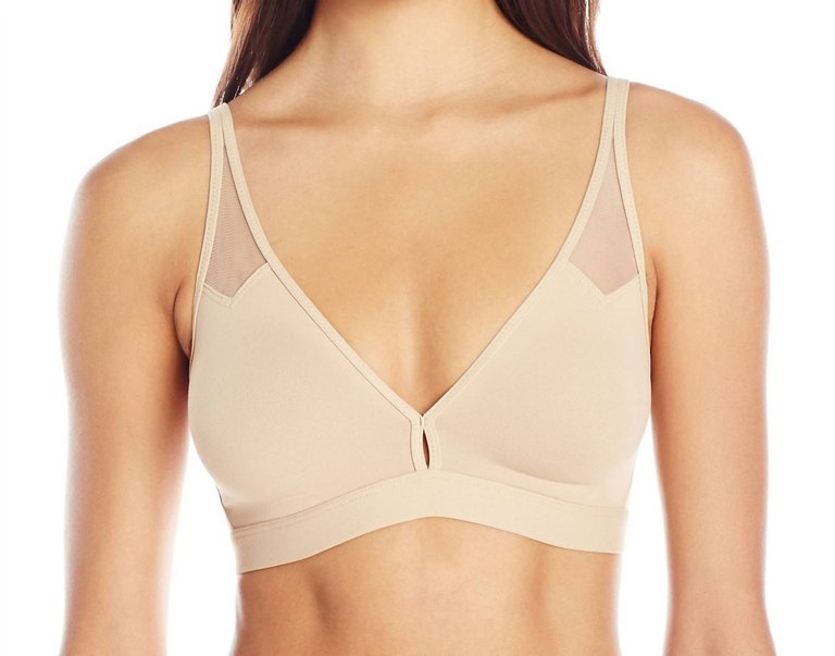 Body Molded Cup Bralette In Toast - Toast