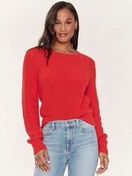 Zoey Crewneck Sweater - Jaffa