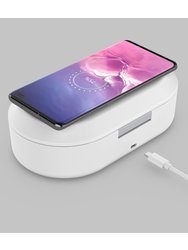 3P Experts 3-In-1 UV Sterilizer with Wireless Charger - White