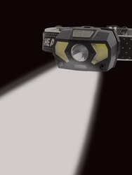 3P Experts 7 Mode COB Led Headlamp - 1000 Lumen - Black