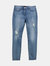 3X1 Women's Bergen Crop Pencil Jean - Bergen