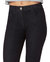 Women's W25 Midway Gusset Zipper Black Jeans