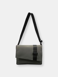 Hawken Messenger Bag in Desserto® - Grey