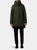 Women's Mid-length Coat in Econyl® - Olive