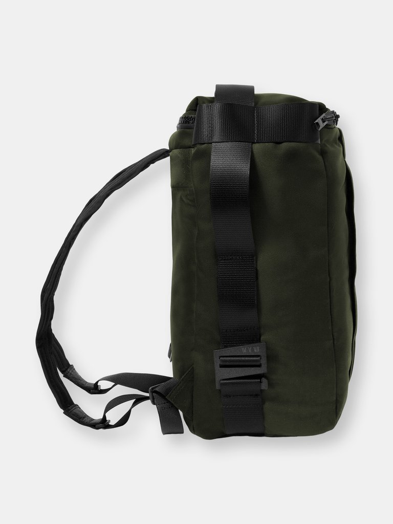 WRIGHT Backpack in Econyl® - Olive