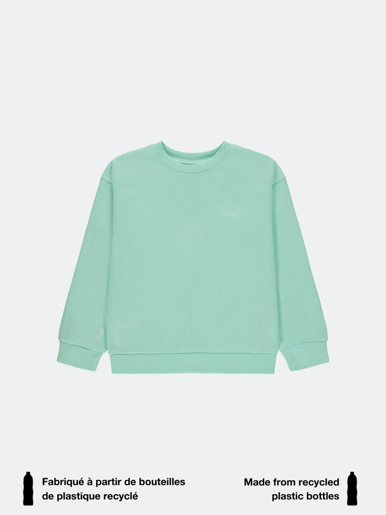 Basic Sweatshirt Turquoise - Turquoise