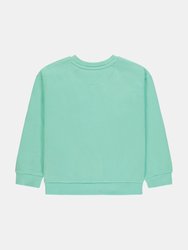 Basic Sweatshirt Turquoise