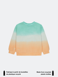 Gradient Sweatshirt - Turquoise & Coral