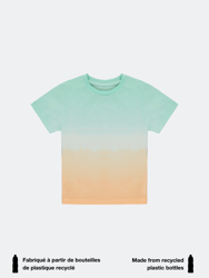 Gradient T-Shirt - Turquoise & Coral
