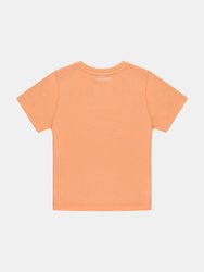 Slogan T-Shirt Peach