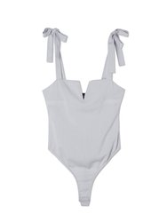 Elle Tie Shoulder Bodysuit