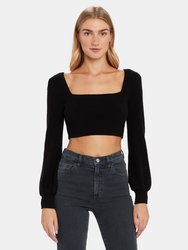 Lina Long Sleeve Crop Top