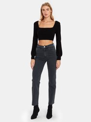 Lina Long Sleeve Crop Top