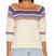 Jen Fair Isle Pullover - Cream Multi