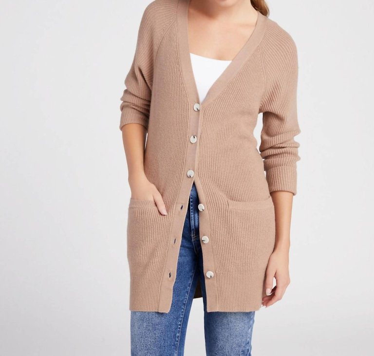 Remy Sweater In Cashew Heather - Cashew Heather