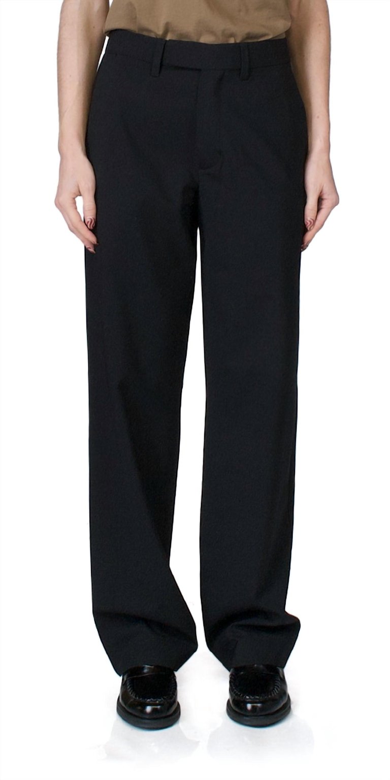 Classic Trouser In Black - Black