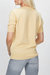 Elbow V-Neck Top In Honey