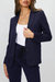 Fitted Blazer In Midnight - Midnight