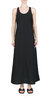 Utility Maxi Dress In Black - Black