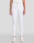 High Waist Ankle Skinny Jeans - Clean White