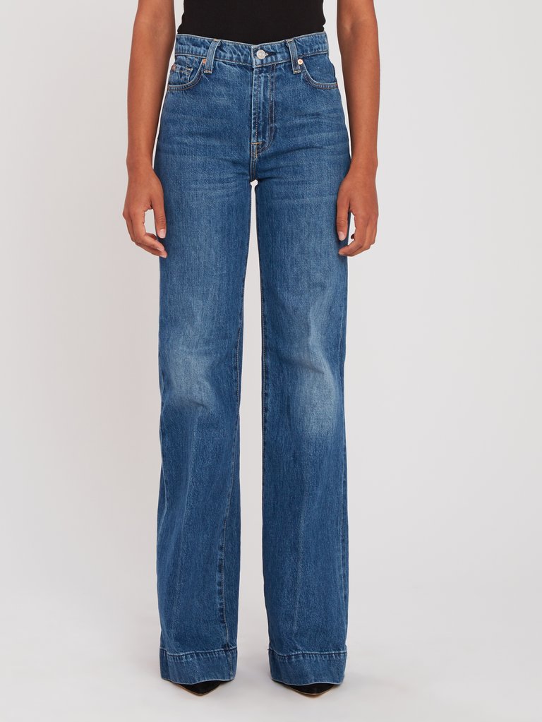 Modern Dojo High Rise Bootcut Jeans - Havana Rigid