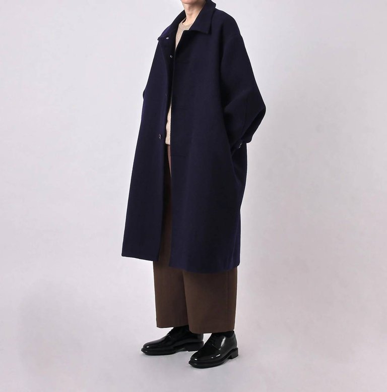 Wool Cuffed Coat