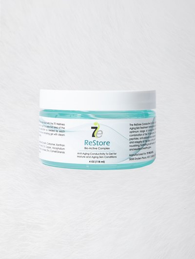 7E Wellness ReStore Anti-Aging Conductive Gel With Bio-Active Complex, 4oz product