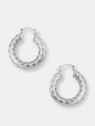 Drip Twist - Rhodium