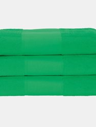 A&R Towels Print-Me Hand Towel (Irish Green) (One Size) - Irish Green
