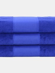 A&R Towels Print-Me Hand Towel (True Blue) (One Size) - True Blue