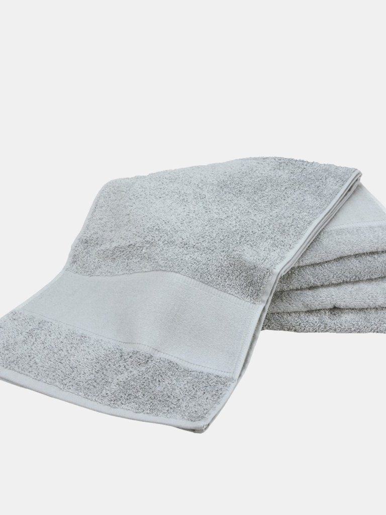 A&R Towels Print-Me Sport Towel (Light Gray) (One Size) - Light Gray