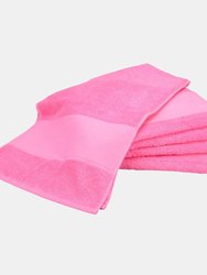 A&R Towels Print-Me Sport Towel (Pink) (One Size) - Pink