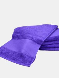 A&R Towels Print-Me Sport Towel (Purple) (One Size) - Purple