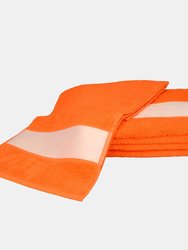 A&R Towels Subli-Me Sport Towel (Bright Orange) (One Size) - Bright Orange